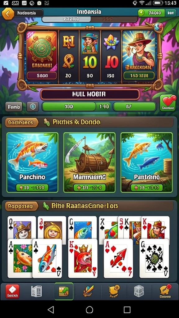 Tangkapan layar menampilkan fitur jackpot yang menggiurkan.