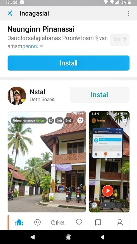 Tampilan antarmuka yang intuitif dan mudah digunakan.
