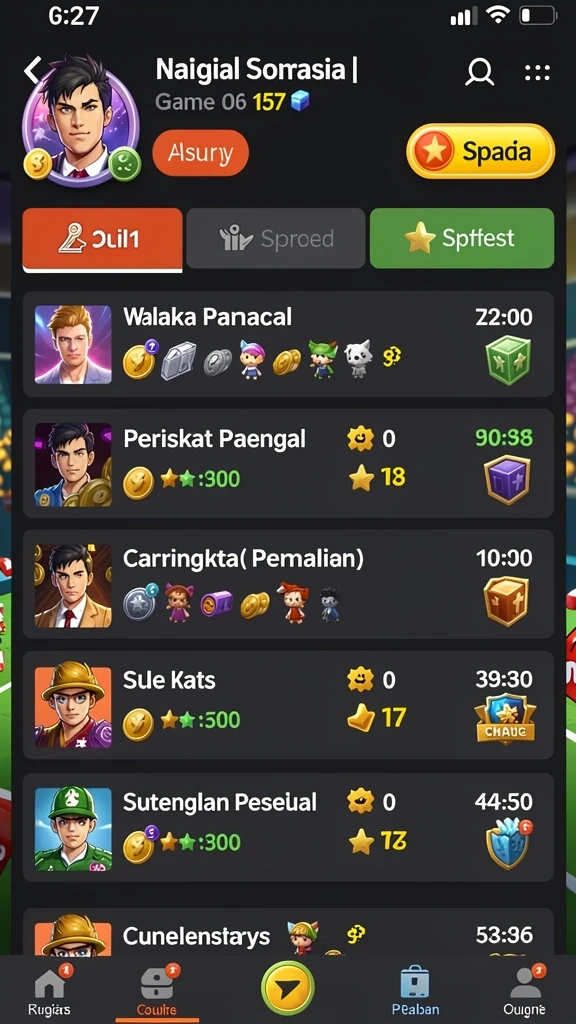 Screenshot menampilkan tampilan antarmuka yang menarik.