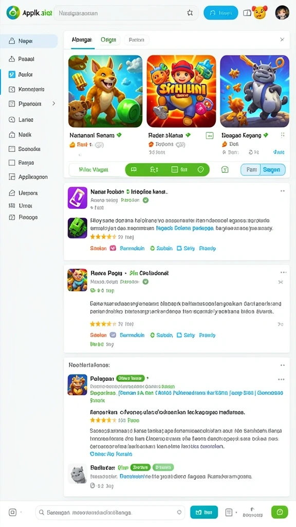 Screenshot A200M: Menampilkan karakter utama dalam aksi.