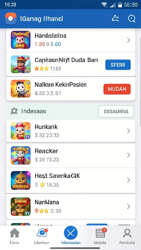 Screenshot A200M: Momen seru dalam mode multiplayer.