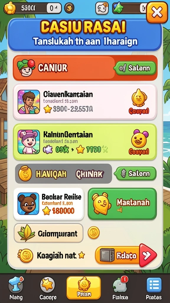 Level baru yang menantang di setiap pembaruan.