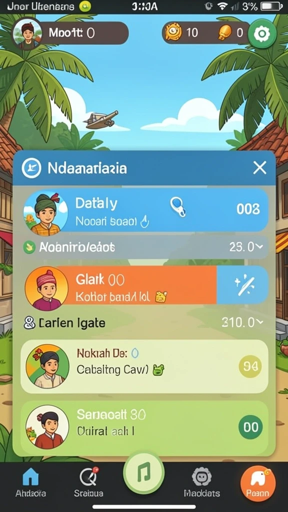 Fitur multiplayer untuk bermain bersama teman.