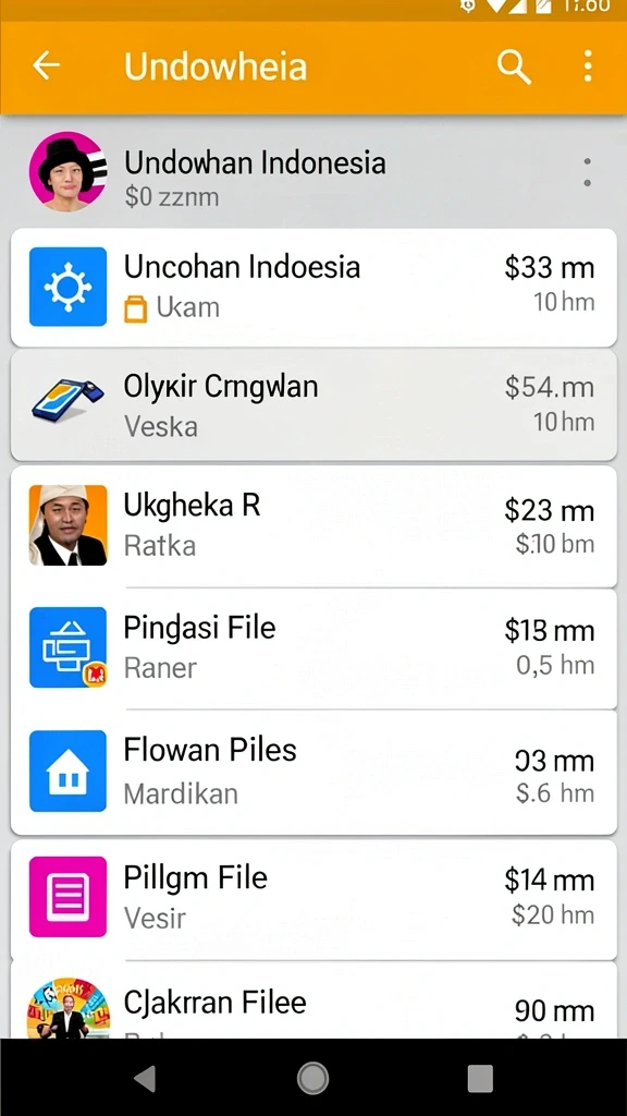 Tampilan antarmuka yang bersih dan modern.