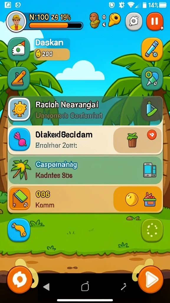 Kesempatan menang hadiah berupa uang nyata.