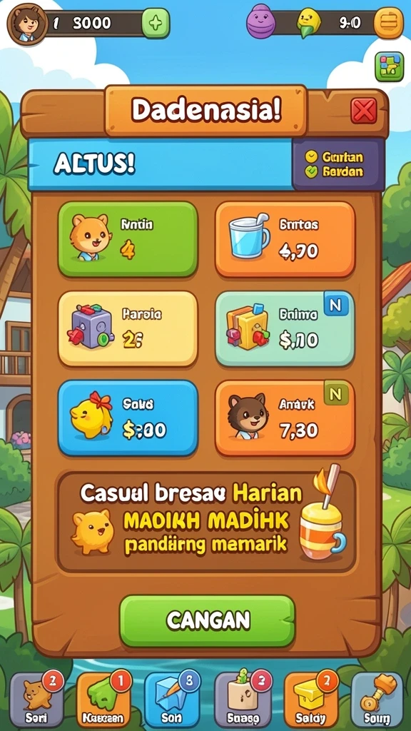 Screenshot 2: Aksi pertempuran seru dalam permainan.