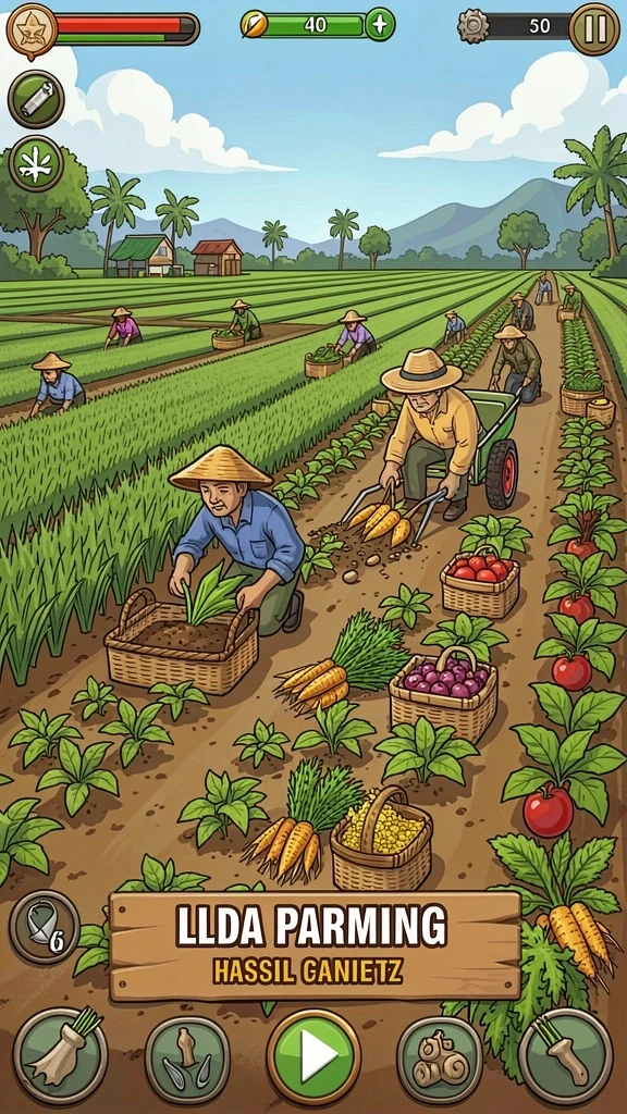 Karakter unik dengan kemampuan khusus yang beragam.