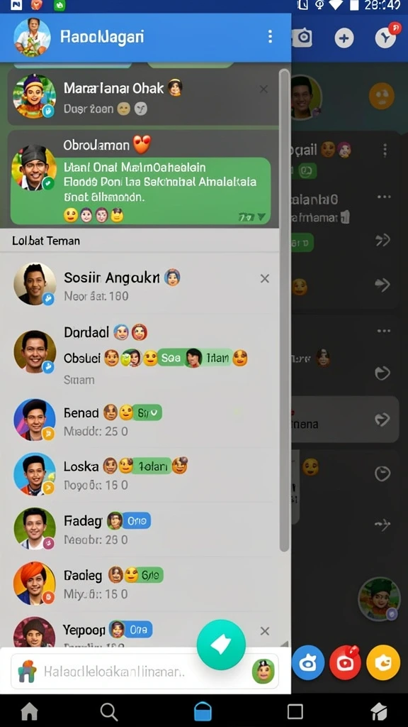 Tampilan antarmuka yang ramah pengguna.