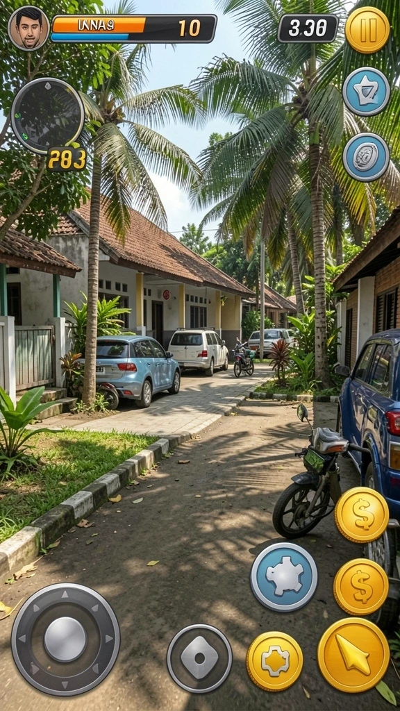Mode permainan kompetisi yang seru dan menantang.