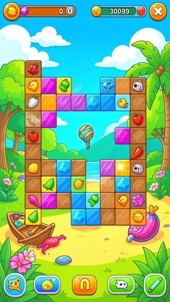 Tampilan antarmuka IDAGAME yang menarik dan intuitif.