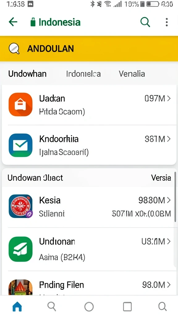 Fitur permainan yang beragam dan mengasyikkan.