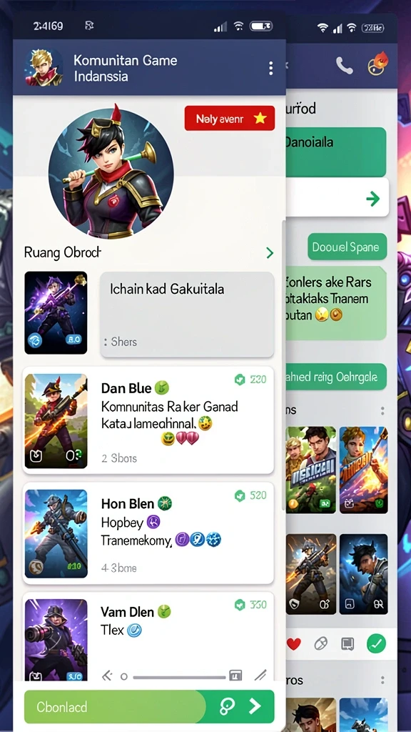 Screenshot menunjukkan proses transaksi yang aman dan cepat.
