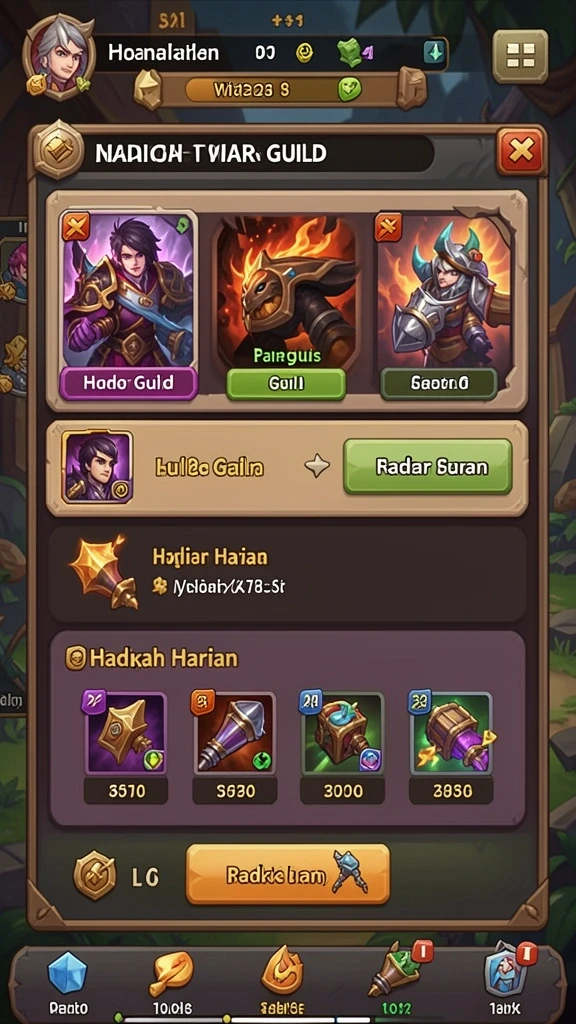 Pengaturan yang mendukung pengalaman bermain optimal.