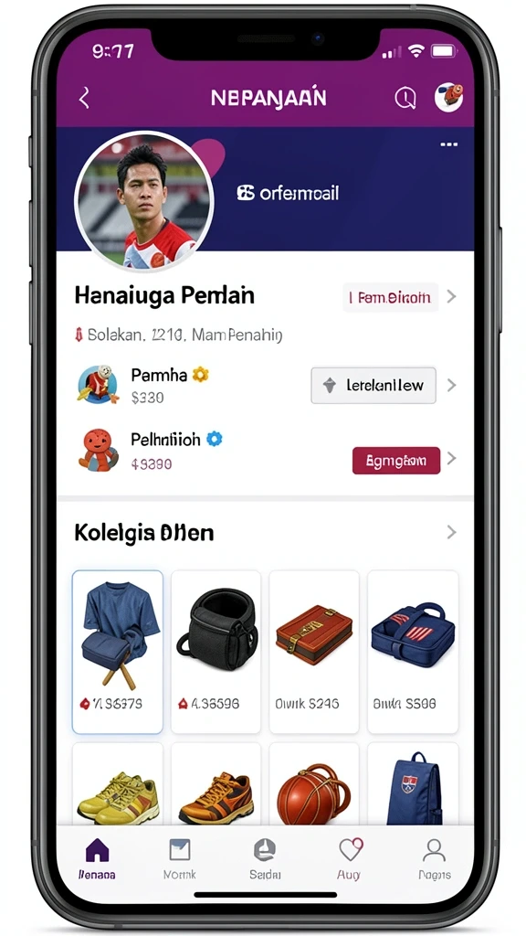 Tampilan antarmuka yang ramah pengguna.