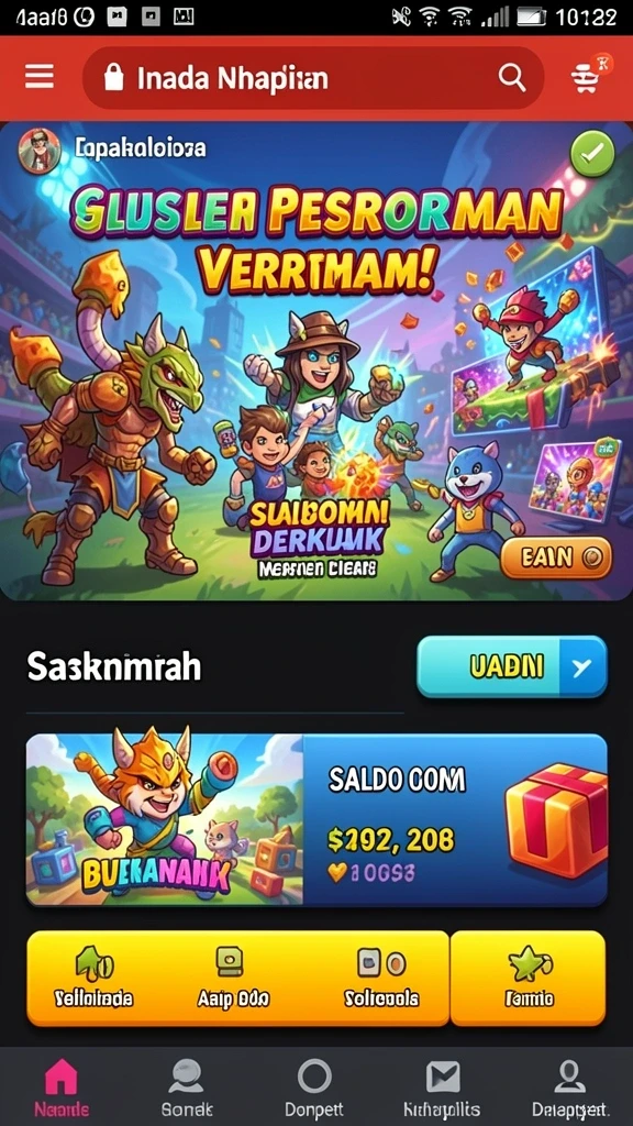 Tampilan antarmuka yang menarik dan mudah dinavigasi.