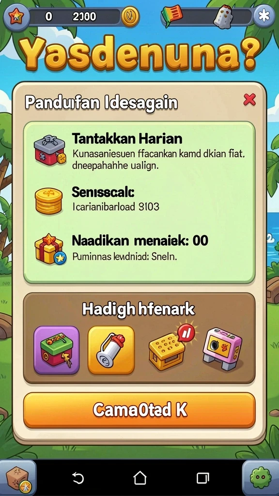Tampilan antarmuka yang menarik dan user-friendly.