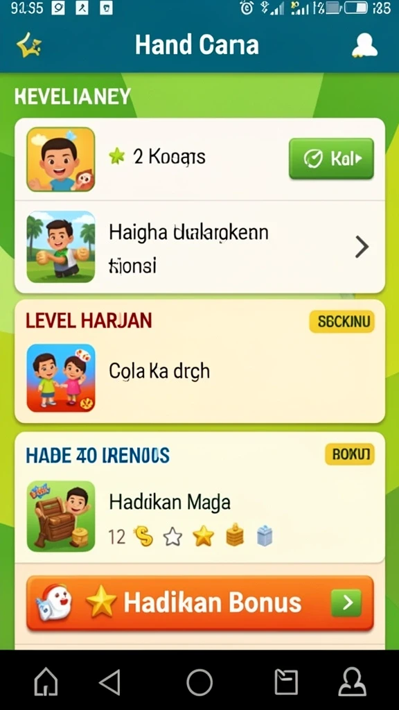Screenshot dari level bawah laut yang menakjubkan.