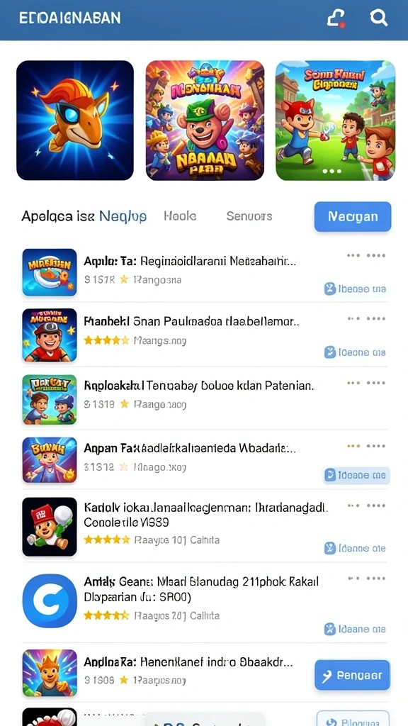 Fitur chat yang memungkinkan interaksi antar pemain.