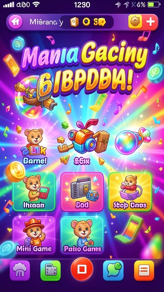 Level yang beragam dan penuh tantangan menarik.