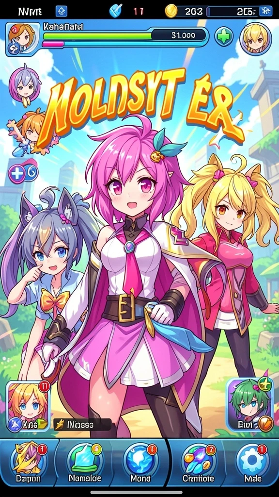 Screenshot menampilkan permainan slot yang menarik dan berwarna.
