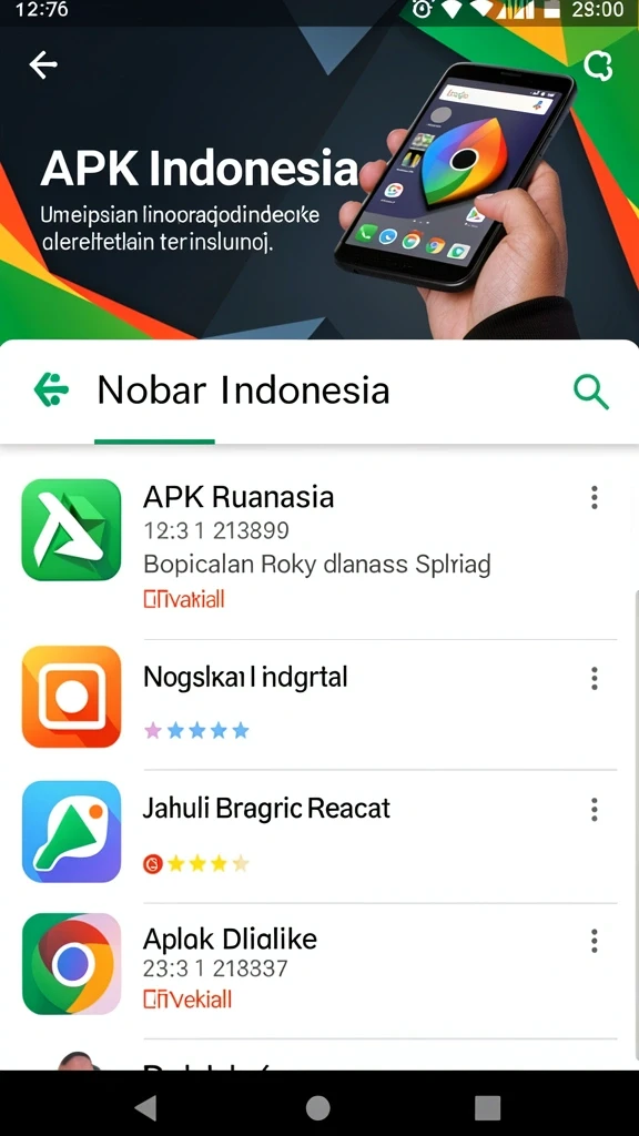 Tampilan antarmuka yang intuitif dan mudah digunakan.