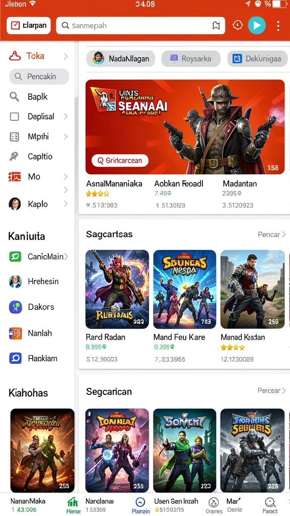 Tampilan antarmuka SL888 yang menawan.