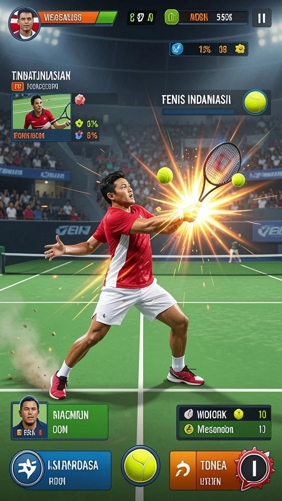 Menu kategori yang rapi untuk memudahkan pencarian game.