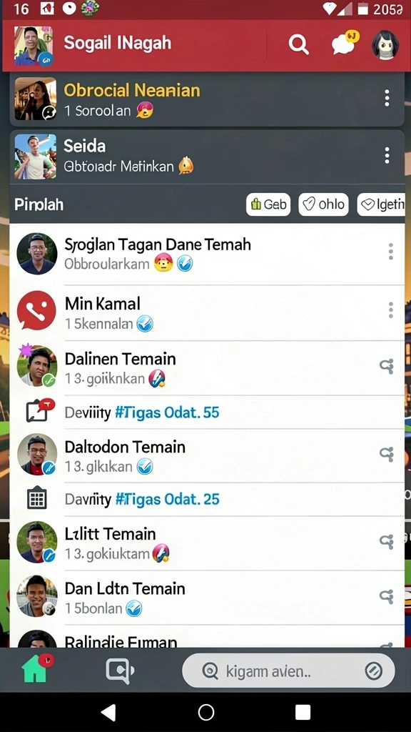 Karakter unik dengan kemampuan spesial yang berbeda.