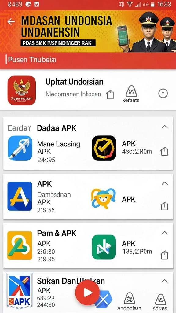 Screenshot menunjukkan grafis game yang memukau.