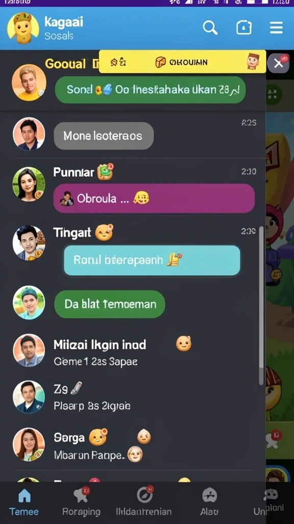 Antarmuka menarik yang mudah digunakan.