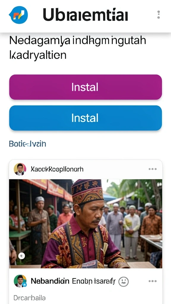 Screenshot menunjukkan tampilan jalanan perkotaan yang menarik.