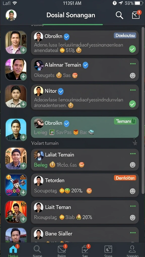 Gameplay yang seru dengan banyak tantangan.