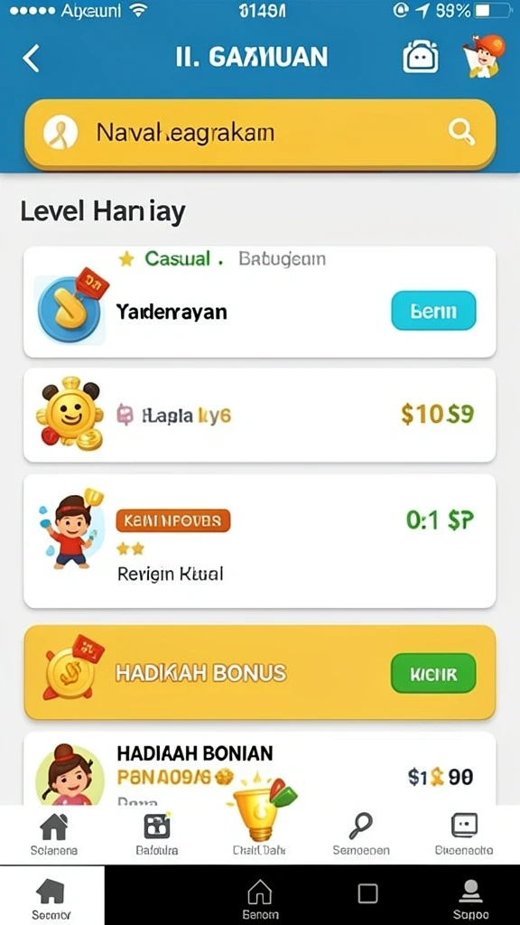 Tampilan menarik dan mudah dinavigasi.
