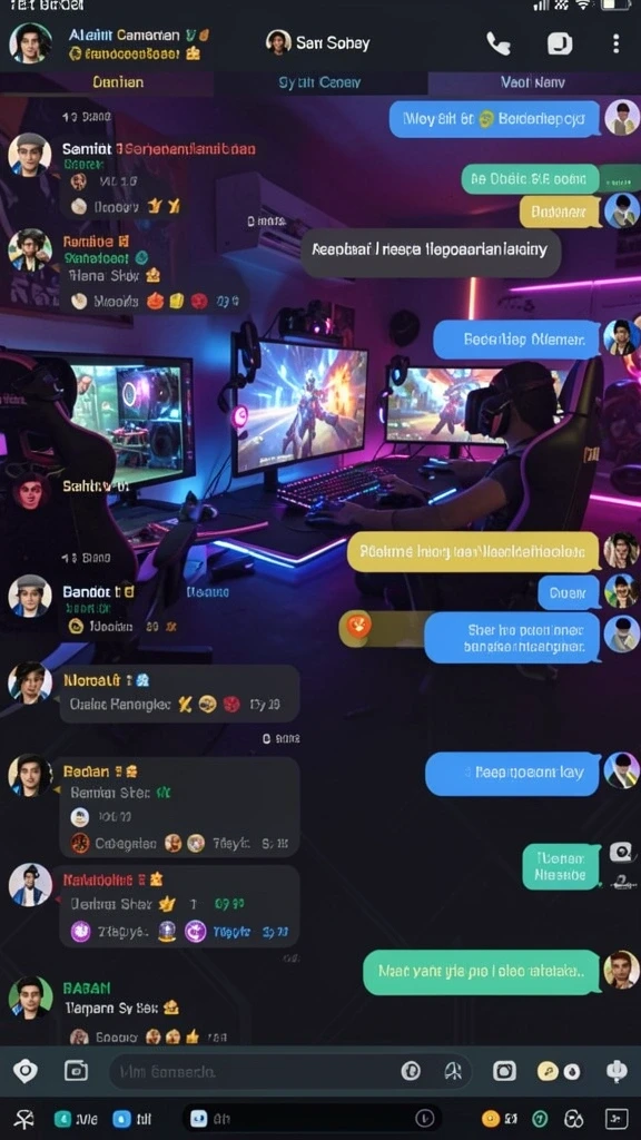 Bergabung dengan teman dalam mode multiplayer.
