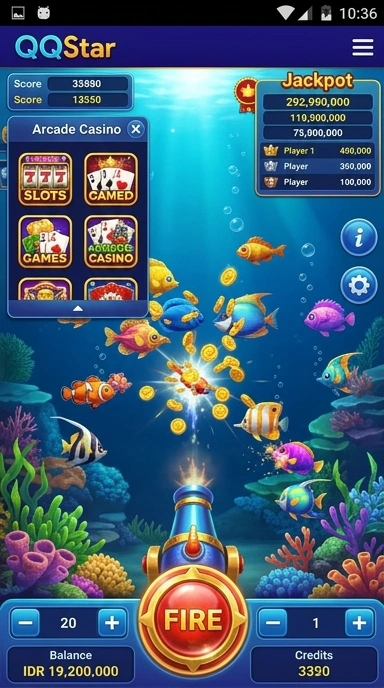 qqstar — menu pengaturan